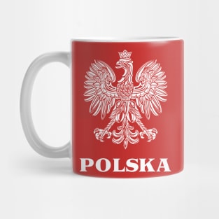 Vintage Style Poland/Polish Eagle Flag Mug